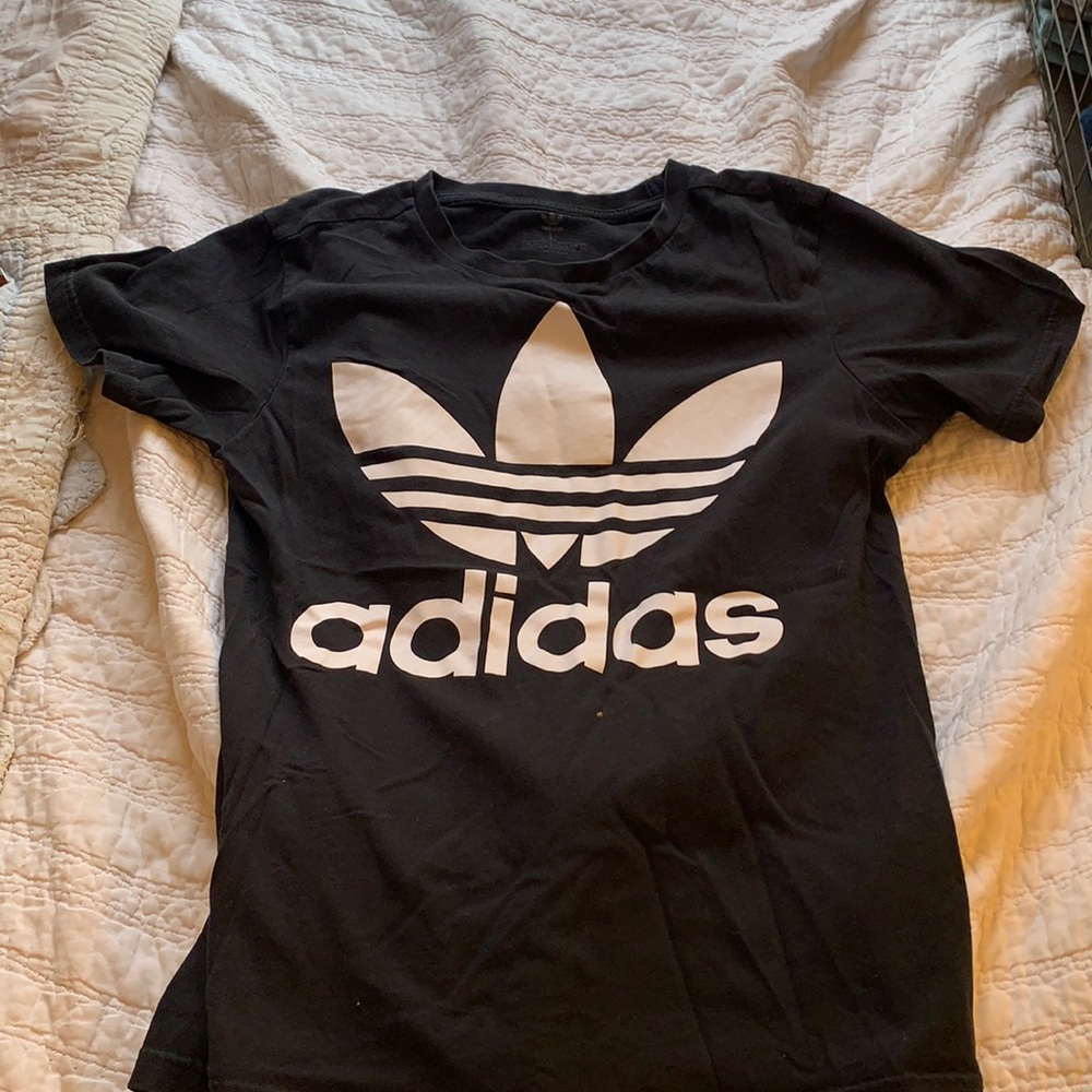 Adidas black shirt